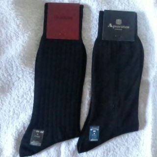 アクアスキュータム(AQUA SCUTUM)のDURBANとAquascutum(靴下2足)(ソックス)