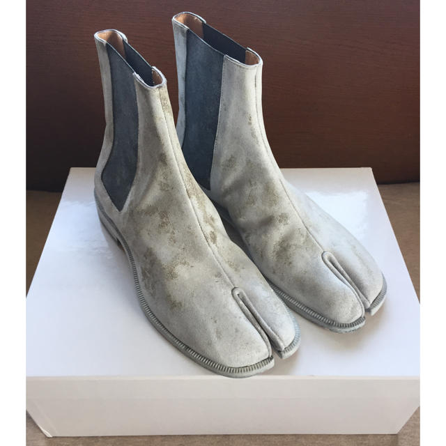 maison margiela ペンキ足袋ブーツ tabi 42 - ブーツ