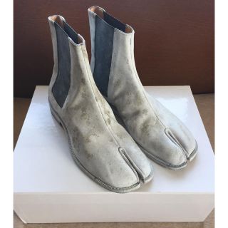 マルタンマルジェラ(Maison Martin Margiela)の20SS新品42 メゾン マルジェラ 足袋ブーツ タビ ペンキ tabi メンズ(ブーツ)