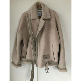 ザラ(ZARA)のZARA ボアジャケット(テーラードジャケット)