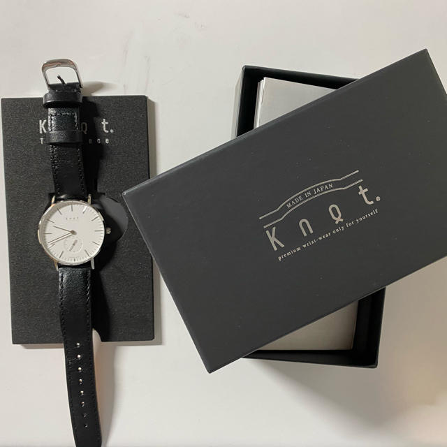 KNOT(ノット)のknot  腕時計　スモールセコンド36mm メンズの時計(腕時計(アナログ))の商品写真