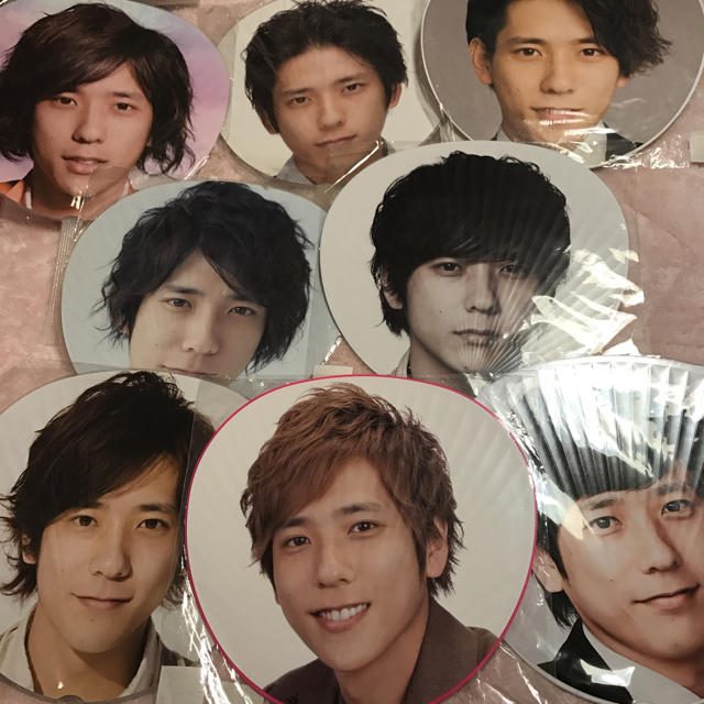 嵐 二宮和也 ジャンボうちわ 8枚