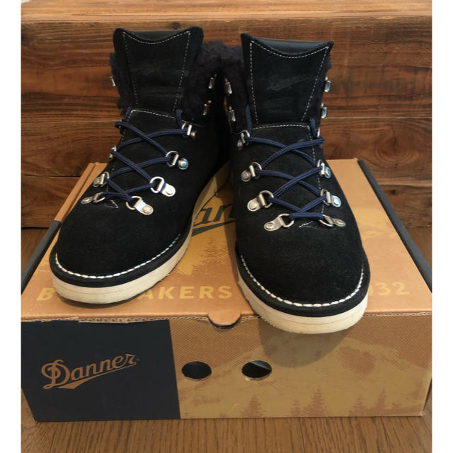 試着のみ『RHC × Danner × BEDWIN』スウェード 裏ボア ブーツ