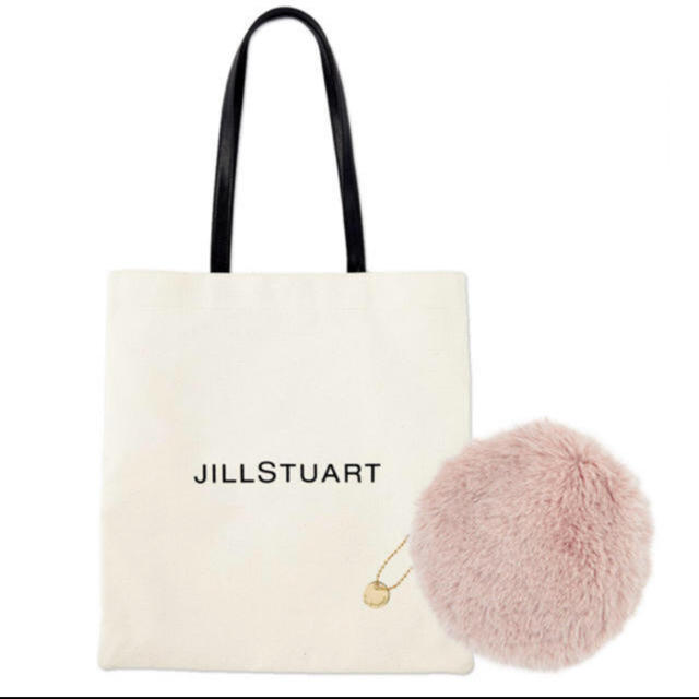 JILLSTUART(ジルスチュアート)のsweet2月号 JILLSTUART ロゴトート&ファーポーチ レディースのバッグ(トートバッグ)の商品写真