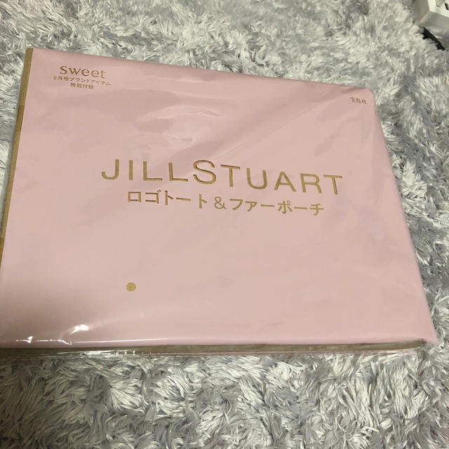 JILLSTUART(ジルスチュアート)のsweet2月号 JILLSTUART ロゴトート&ファーポーチ レディースのバッグ(トートバッグ)の商品写真