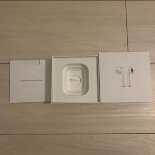 アップル(Apple)のAirPods 箱のみ(ヘッドフォン/イヤフォン)