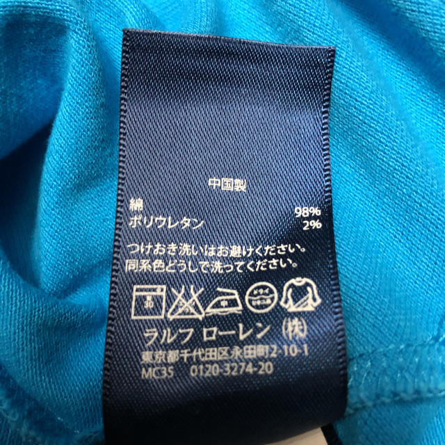 Ralph Lauren(ラルフローレン)の♫ラルフローレン♫キッズレディース♫ポロシャツ♫M(8-10)♫140／76 キッズ/ベビー/マタニティのキッズ服男の子用(90cm~)(Tシャツ/カットソー)の商品写真