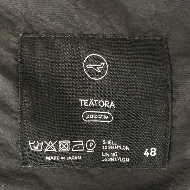 1LDK SELECT(ワンエルディーケーセレクト)のTEATORA テアトラ Wallet Coat Packable size48 メンズのジャケット/アウター(その他)の商品写真