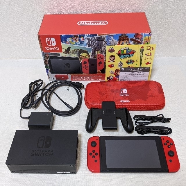 Nintendo Switch スーパーマリオオデッセイセット ソフト無 送料込