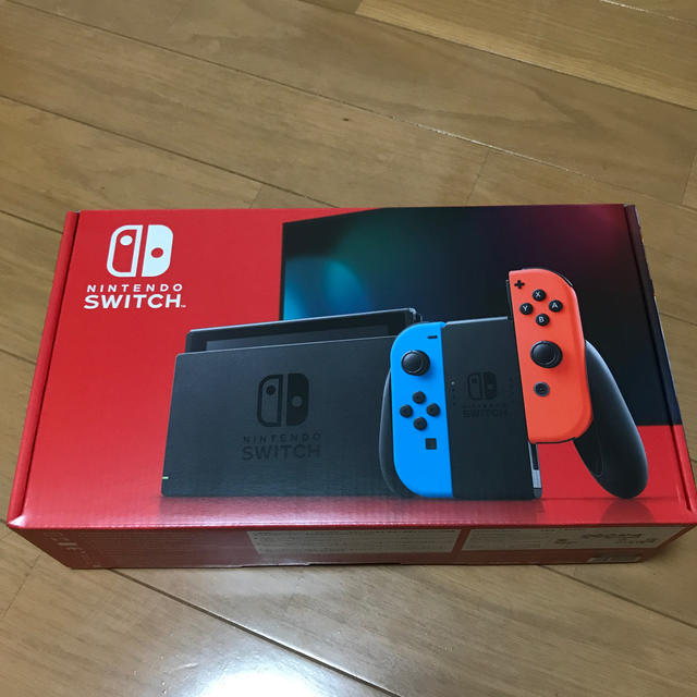 【新品未開封】Nintendo Switch 本体　ネオンブルー／レッド