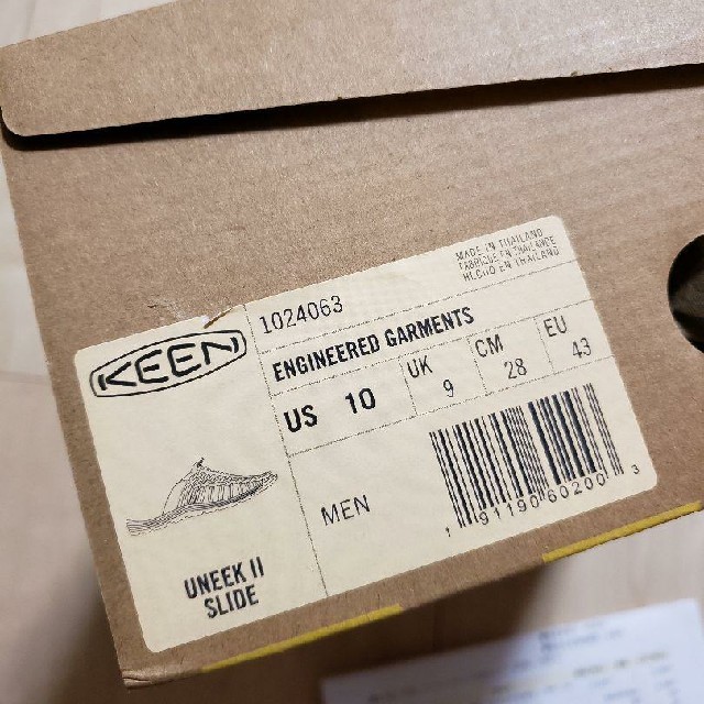 Engineered Garments(エンジニアードガーメンツ)の全国即完 28cm US10 Engineered Garments KEEN メンズの靴/シューズ(サンダル)の商品写真