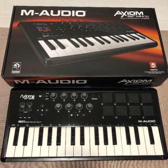 M-audio axiom air mini 32 midiキーボード 楽器のDTM/DAW(MIDIコントローラー)の商品写真