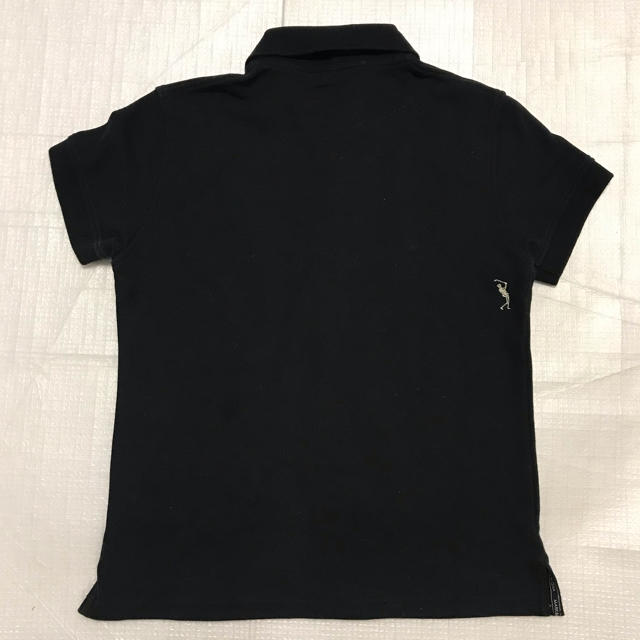 MARK&LONA(マークアンドロナ)のMARK&LONA ポロシャツ　黒　Sサイズ レディースのトップス(ポロシャツ)の商品写真