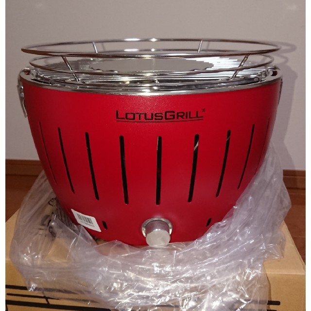 【最新入荷】 LOTUS - ロータスグリル Ｇ２８０(S)レッド 調理器具