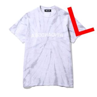 ロンハーマン(Ron Herman)のWIND AND SEA TIE-DYE TEE﻿ L GRAY WDS(Tシャツ/カットソー(半袖/袖なし))