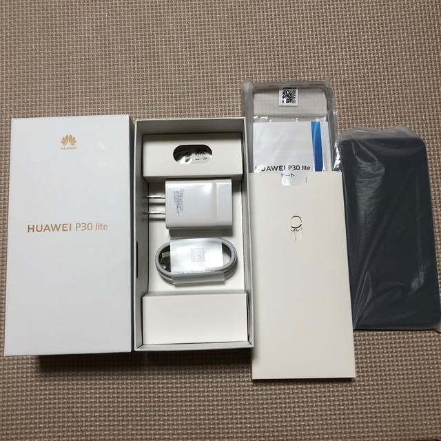 新品・未使用　HUAWEI P30 lite ブラック  SIMフリー