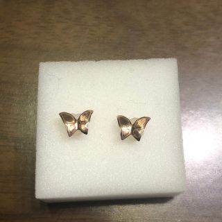 JEWELRY TSUTSUMI - ジュエリーツツミ 蝶 ピアス ピンクゴールドの通販