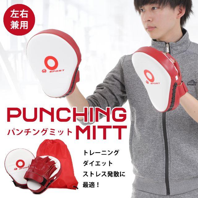 【PorteIn】パンチングミット 　収納袋つき スポーツ/アウトドアのスポーツ/アウトドア その他(ボクシング)の商品写真