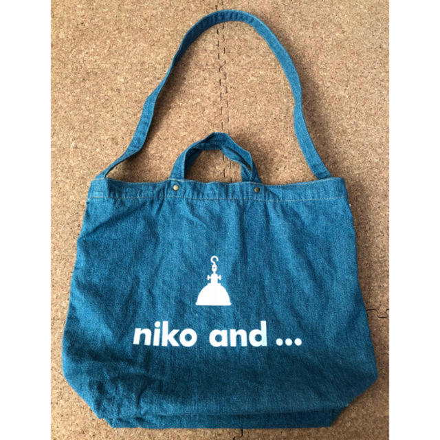 niko and...(ニコアンド)のデニムトートバッグ 2way レディースのバッグ(トートバッグ)の商品写真