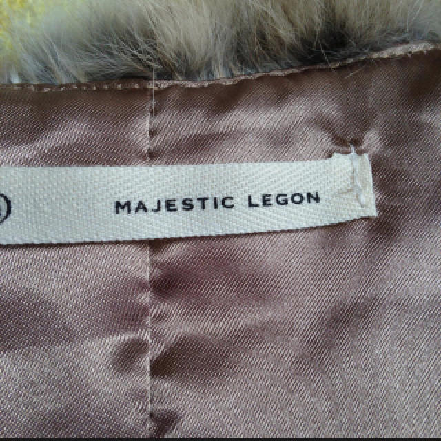 MAJESTIC LEGON(マジェスティックレゴン)のファーベスト♡ レディースのトップス(ベスト/ジレ)の商品写真