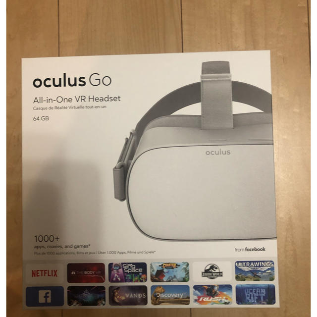 Oculus Go 64GB エンタメ/ホビーのゲームソフト/ゲーム機本体(携帯用ゲーム機本体)の商品写真