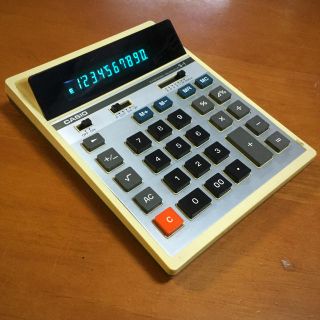 カシオ(CASIO)の昭和レトロ カシオ 蛍光管電卓 S-1(その他)