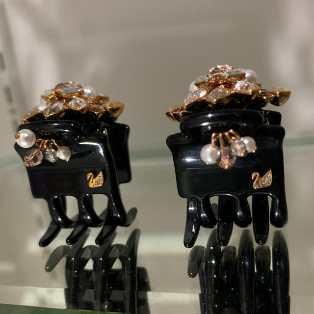 swarovski ヘアクリップ - ヘアアクセサリー swarovski ヘアクリップ - ヘアアクセサリー