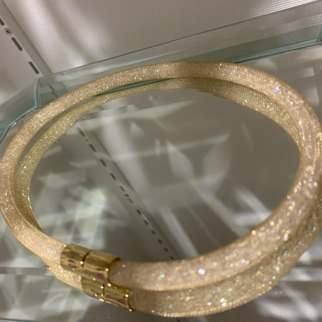 SWAROVSKI - スワロフスキースターダストバングルチョーカーネックレス