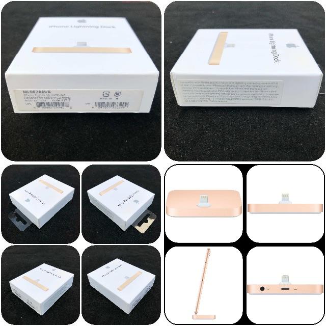 Apple(アップル)の【売切れ.入荷待】iPhone Lightning Dock 純正　定価6380 スマホ/家電/カメラのスマートフォン/携帯電話(その他)の商品写真