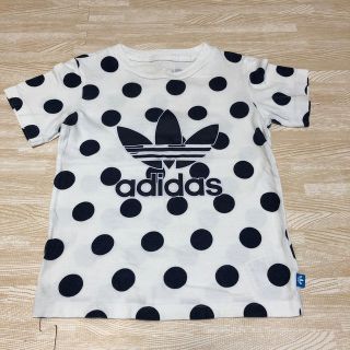 アディダス(adidas)のadidas ドット柄Tシャツ(Tシャツ/カットソー)