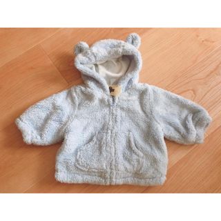 ギャップキッズ(GAP Kids)の新品　もこもこ　くま耳　パーカー アウター(ジャケット/上着)