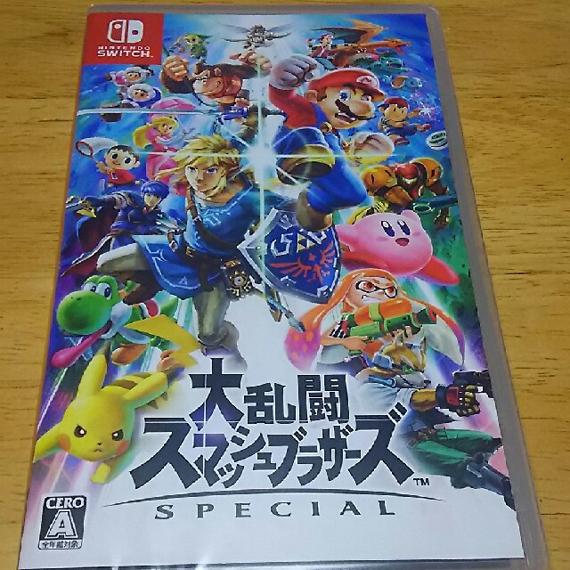 任天堂スイッチ 新品未開大乱闘スマッシュブラザーズ SPECIAL Switch