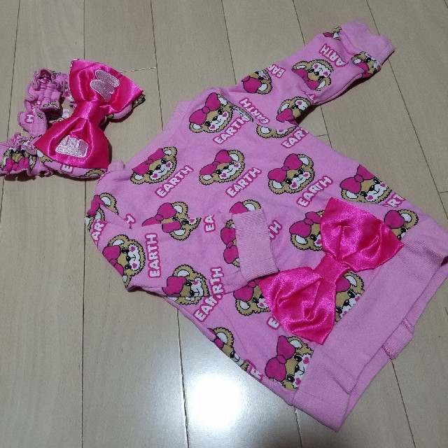 EARTHMAGIC(アースマジック)のhaamelo様専用❤️ キッズ/ベビー/マタニティのキッズ服女の子用(90cm~)(カーディガン)の商品写真