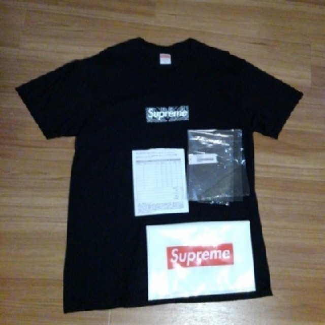 Supreme Bandana Box Logo Tee 黒 Mサイズ 着用1回