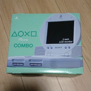 プレイステーション(PlayStation)の【動作確認済/箱説完備】PS one 液晶COMBO プレイステーション(家庭用ゲーム機本体)