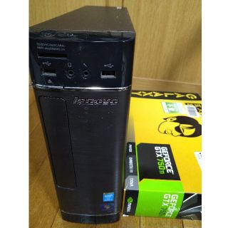 レノボ(Lenovo)のゲーミングPC★GTX-750Ti★i5-4430/SSD+HDD/H530s(デスクトップ型PC)