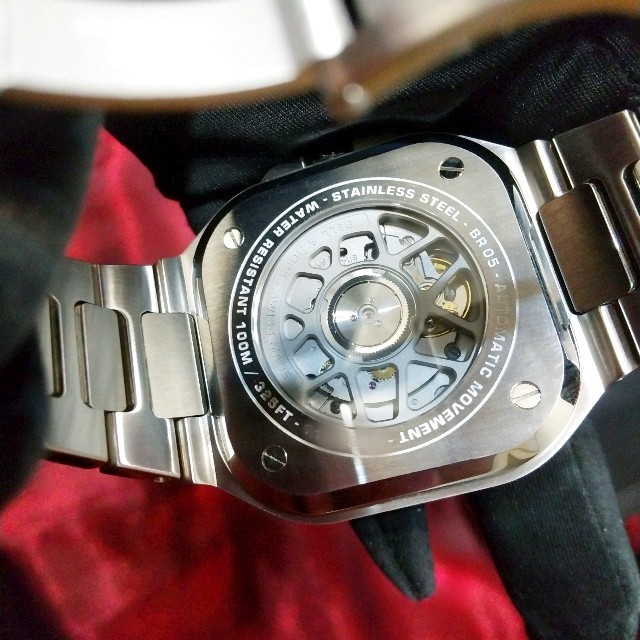 Bell & Ross(ベルアンドロス)のベル&ロス BR05 ブラックスティール  Bell&Ross ラグスポ メンズの時計(腕時計(アナログ))の商品写真
