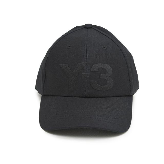 Y-3(ワイスリー)のY-3 ワイスリー ブラックキャップ LOGO CAP FQ6974 メンズの帽子(キャップ)の商品写真