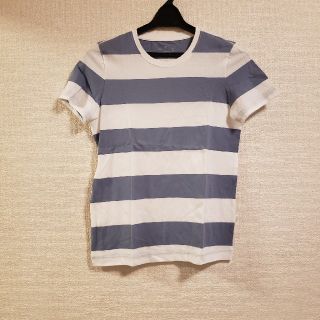 ムジルシリョウヒン(MUJI (無印良品))の無印良品　ボーダーTシャツ(Tシャツ(半袖/袖なし))