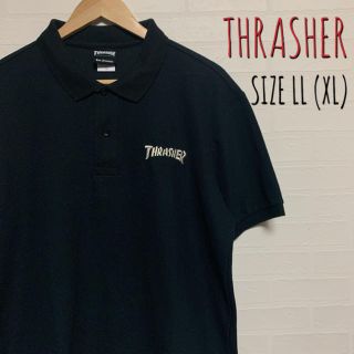 スラッシャー(THRASHER)のあきんこ様専用 THRASHER ロゴ 刺繍 ポロシャツ LL(XL)(ポロシャツ)