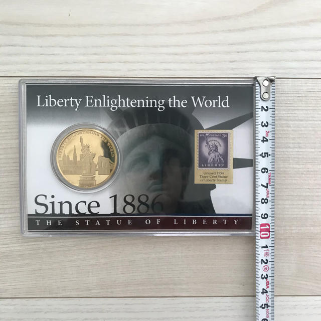 アメリカ　自由の女神　記念コイン エンタメ/ホビーの美術品/アンティーク(貨幣)の商品写真