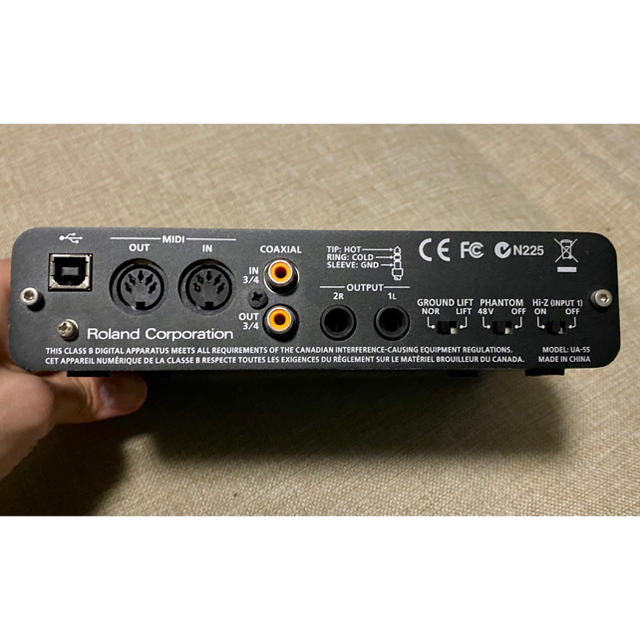 ROLAND  QUAD-CAPTURE UA-55 オーディオインターフェイス 2