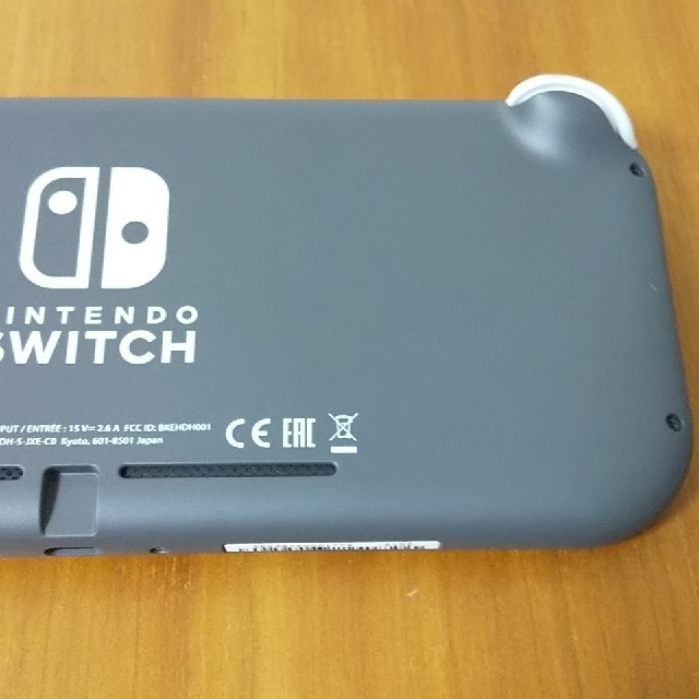 Nintendo Switch - Nintendo Switch Liteグレーの通販 by miimi｜ニンテンドースイッチならラクマ 最安価格(税込)