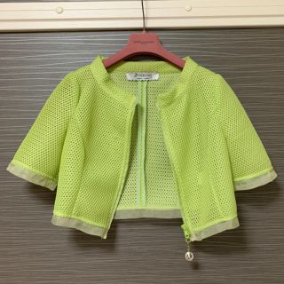 レッドヴァレンティノ(RED VALENTINO)の22maggio☆milano☆ショートジャケット(ノーカラージャケット)