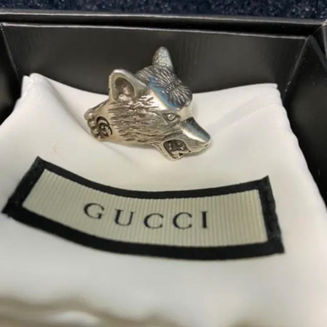 Gucci(グッチ)のリング ウルフ GUCCI 15号 メンズのアクセサリー(リング(指輪))の商品写真