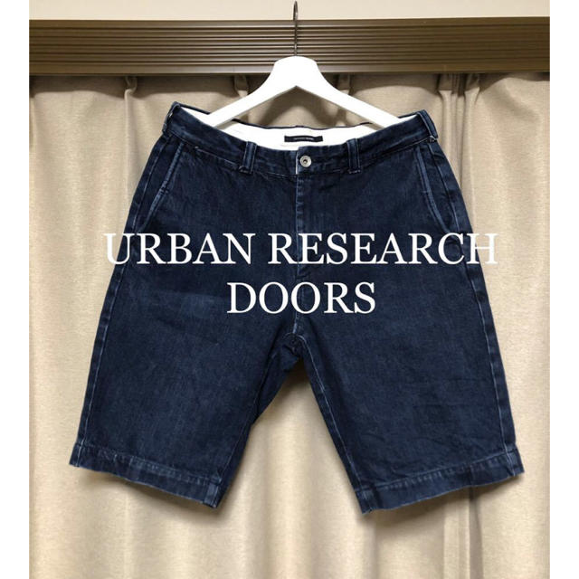 美品！URBAN RESEARCH DOORS デニムショートパンツ！日本製！