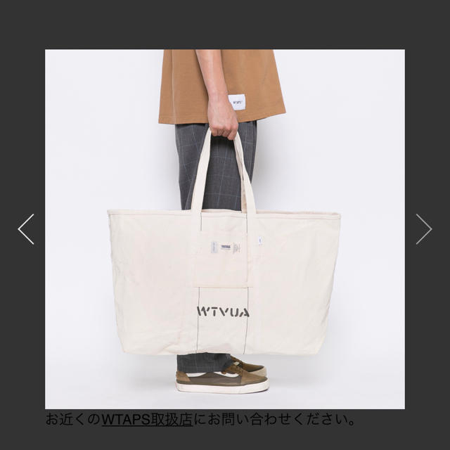 wtaps tote トートバッグ Lサイズ　即完売 2