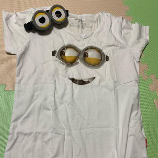 ミニオン(ミニオン)の【新品未使用】ミニオン Tシャツ メガネ(キャラクターグッズ)