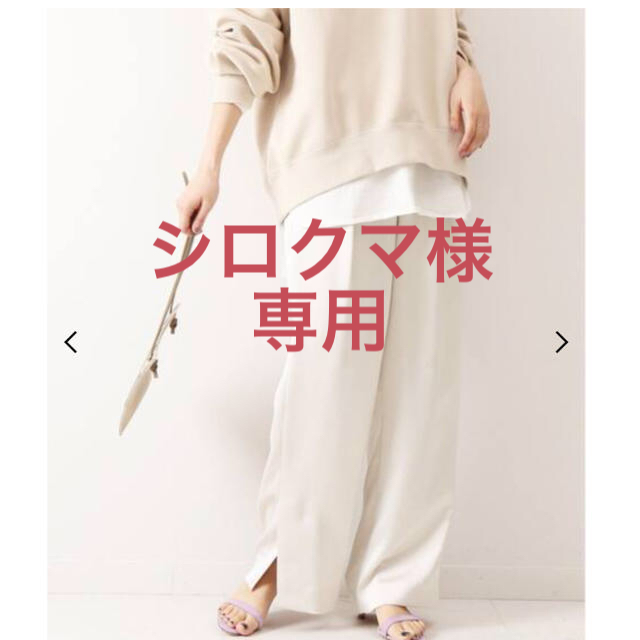 Spick & Span(スピックアンドスパン)のSpick and Span サテンイージーパンツ 38 レディースのパンツ(その他)の商品写真