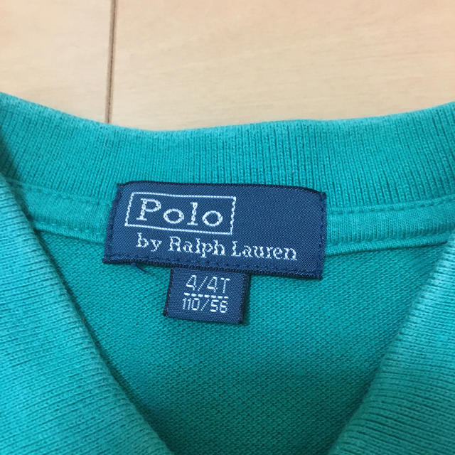 POLO RALPH LAUREN(ポロラルフローレン)のラルフローレン　キッズポロシャツ　4T  110  Tシャツ キッズ/ベビー/マタニティのキッズ服男の子用(90cm~)(Tシャツ/カットソー)の商品写真